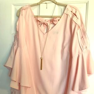 Lane Bryant women’s plus size ruffly blouse